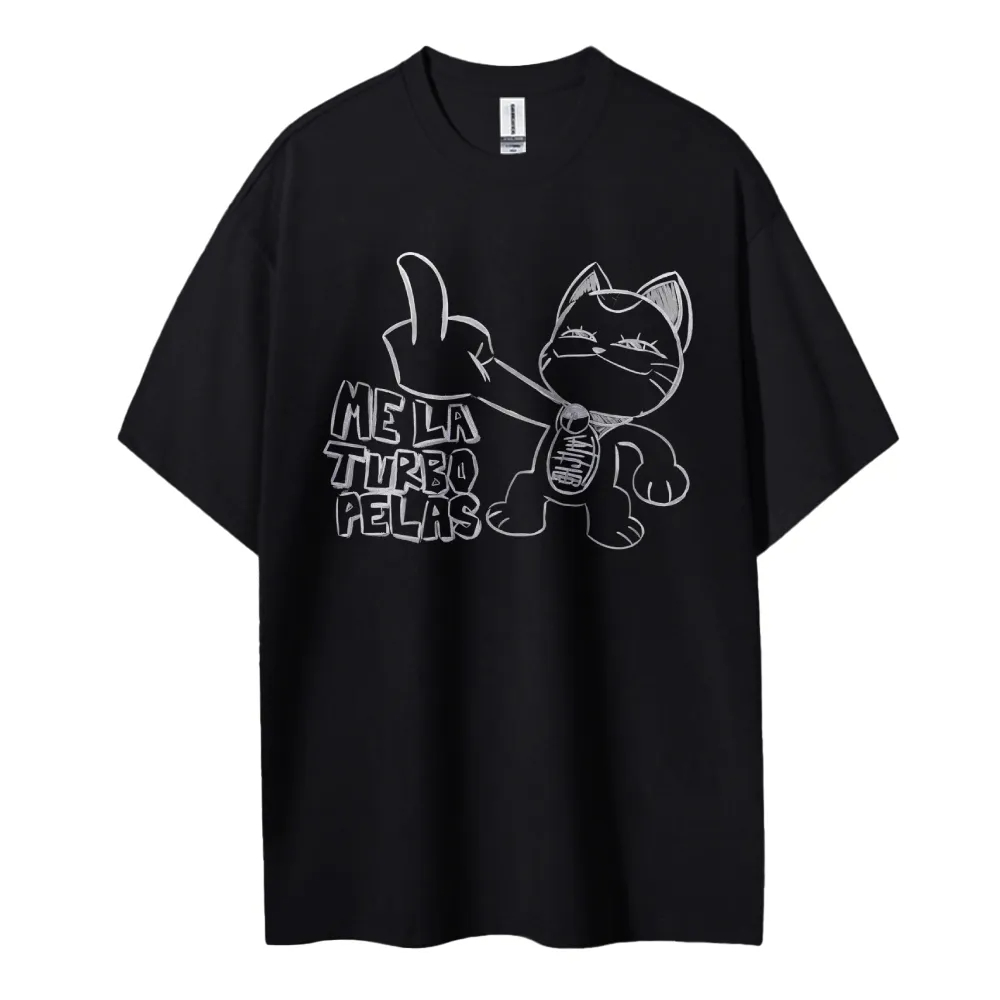 Anime Merchandise Store In Japan - T-shirt Dandadan Anime Cat Gesto del