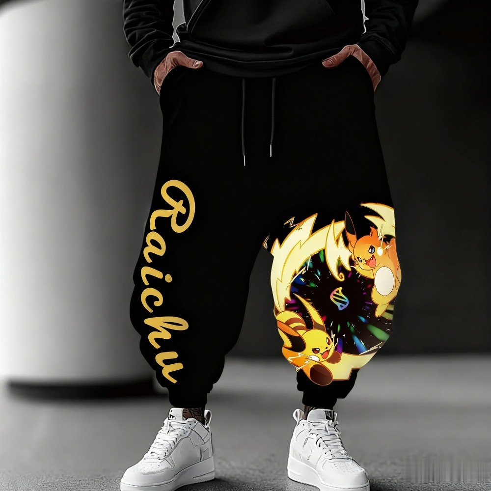 Anime Merchandise Shop - Pantaloni termici in pile serie Pokémon