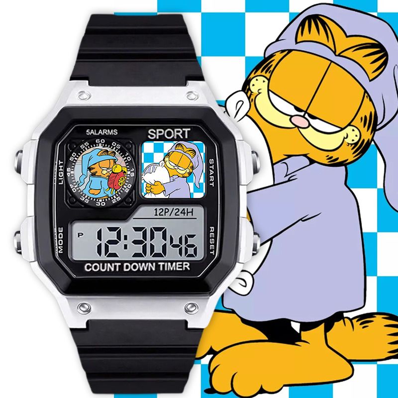 Anime Merchandise For Girls - Orologio elettronico per studenti con cartone